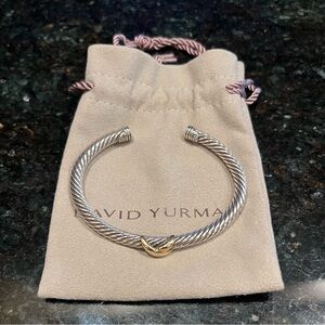 Beautiful David Yurman X Collection Cuff Bracelet
